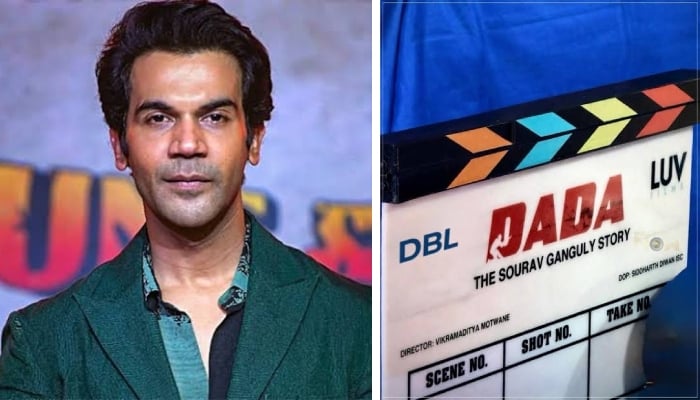 Rajkummar Rao builds buzz as he kicks off filming for Dada: The Sourav Ganguly Story