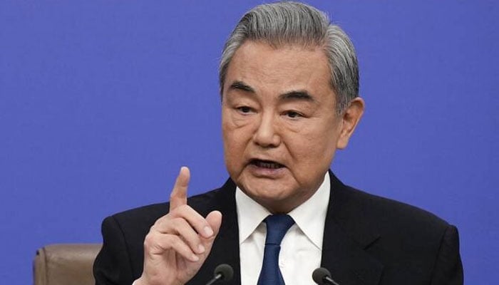 چینی وزیر خارجہ وانگ ای(فائل فوٹو)۔