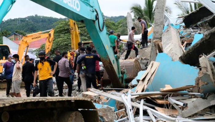 One killed after magnitude 7.4 earthquake hits off Indonesia