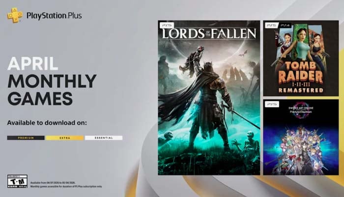 PlayStation Plus free games for April 2026 announced