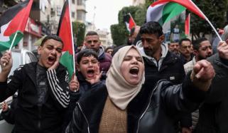 مقبوضہ مغربی کنارے میں اسرائیلی سزائے موت کے نئے قانون کیخلاف ہڑتال اور احتجاج