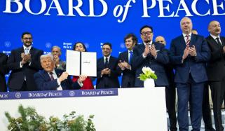 امریکی محکمہ خارجہ نے بورڈ آف پیس چارٹر کے دستخط کنندگان کو نوٹیفکیشن جاری کردیا