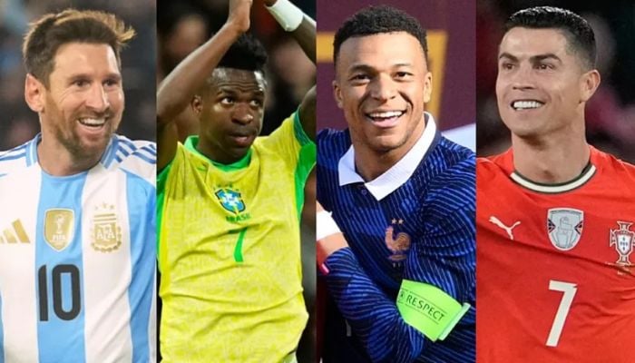 FIFA World Cup 2026;Lionel Messi, Cristiano Ronaldo, Kylian Mbappe, and Vinicius Junior,