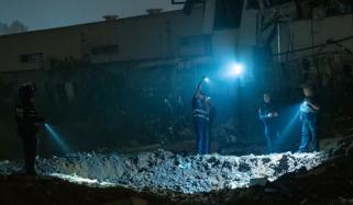 ایران کا اسرائیل پر میزائل حملہ، آگ کے شعلے بلند