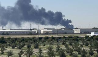 ابوظبی: انٹرسیپٹر کا ملبہ گرنے سے آگ بھڑکنے کے بعد حبشان گیس تنصیبات بند 