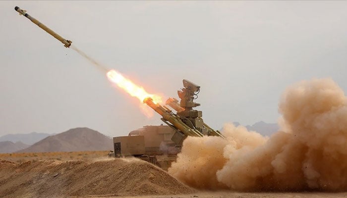 ایرانی مجید میزائل نظام— تصویر غیر ملکی میڈیا