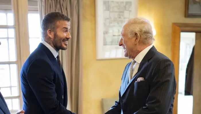 King Charles meets Sir David Beckham to promote key initiative