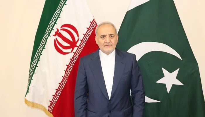 پاکستان میں متعین ایرانی سفیر ڈاکٹر رضا امیری مقدم(فائل فوٹو)۔