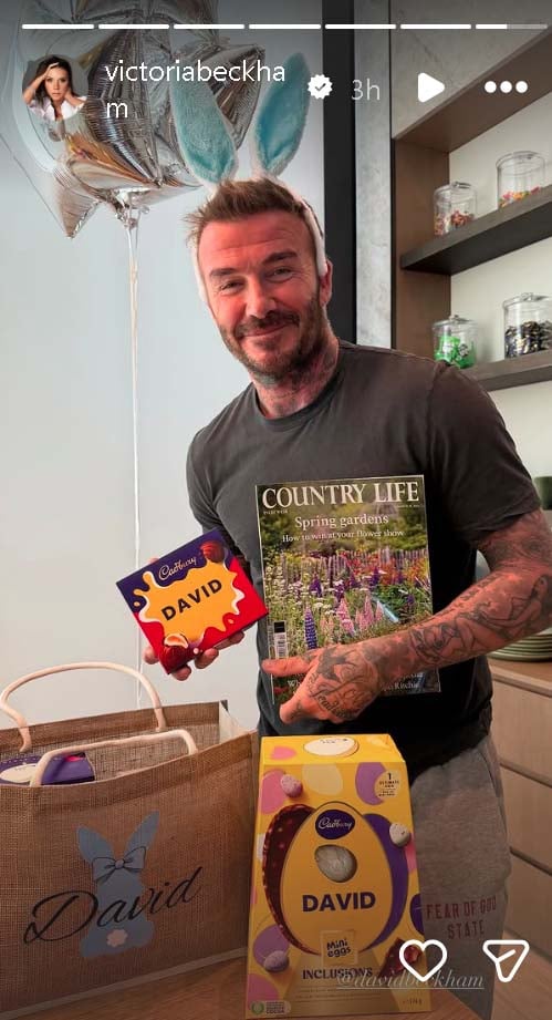 Victoria Beckham drops sweet Easter images, Brooklyn left out