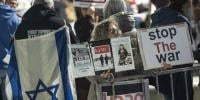 اسرائیل میں سیکڑوں افراد ایران جنگ کے خلاف سڑکوں پر نکل آئے