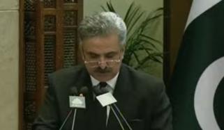 عدالتی تعاون کا مفاہمتی یادداشت پاک ترک عدلیہ کیلئے اہم ہے: چیف جسٹس پاکستان