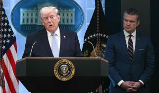 ایک رات میں ایران کو تباہ کر دیں گے، شاید وہ رات کل ہو سکتی ہے، ٹرمپ