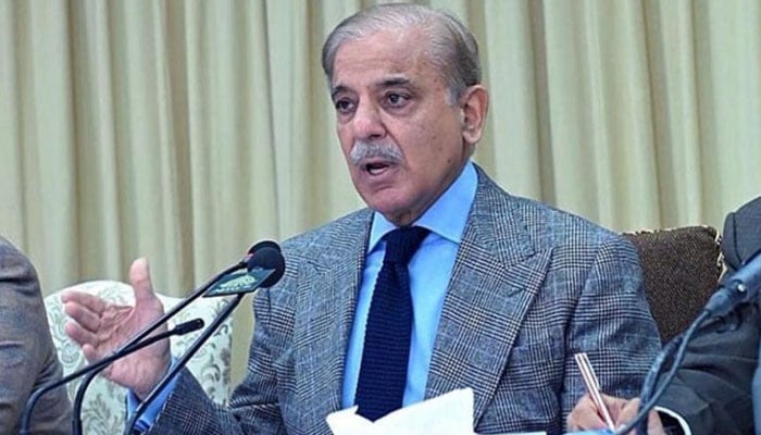 وزیرِ اعظم شہباز شریف—فائل فوٹو