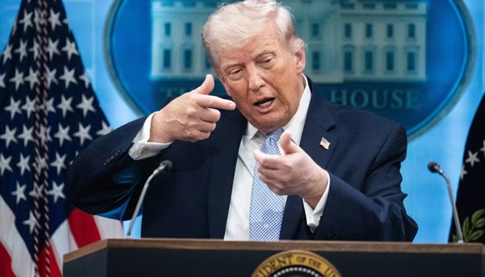 میں نہیں چاہتا کہ ایسا ہو مگر ایسا ہونے کا امکان ہے، ٹرمپ - فوٹو: فائل