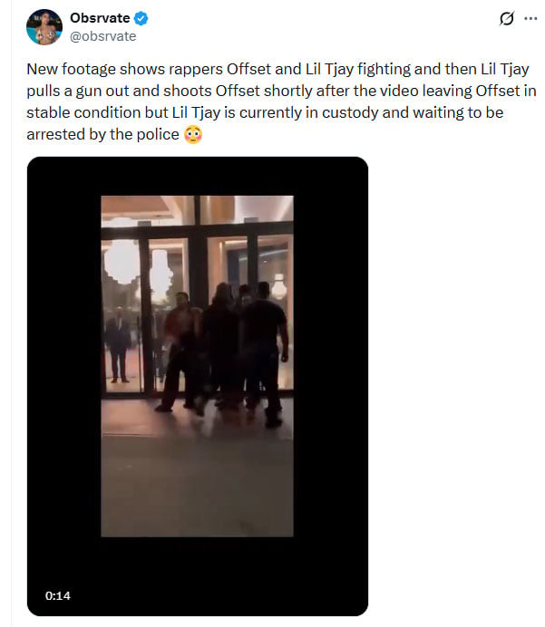 Lil Tjay shot Offset? Leaked video amid shooting incident sparks frenzy