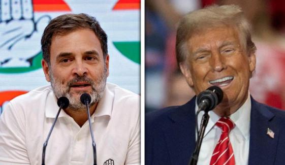 راہول گاندھی نے ٹرمپ کے ایرانی تہذیب سے متعلق بیان کو ناقابلِ قبول قرار دے دیا