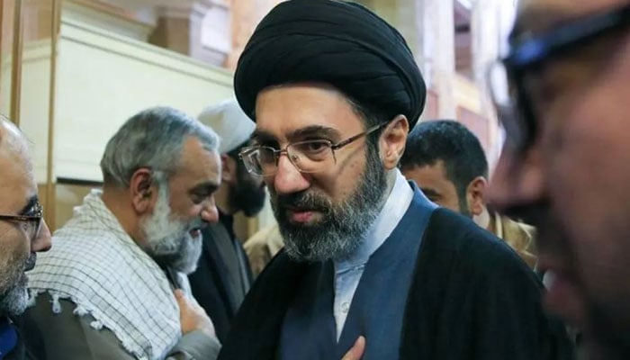 سپریم لیڈر مجتبیٰ خامنہ ای---فائل فوٹو