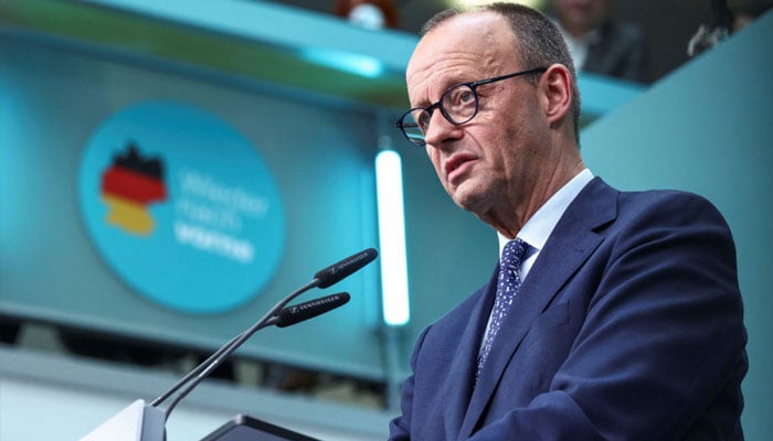 جرمنی چانسلر فریڈرک مرز — فائل فوٹو