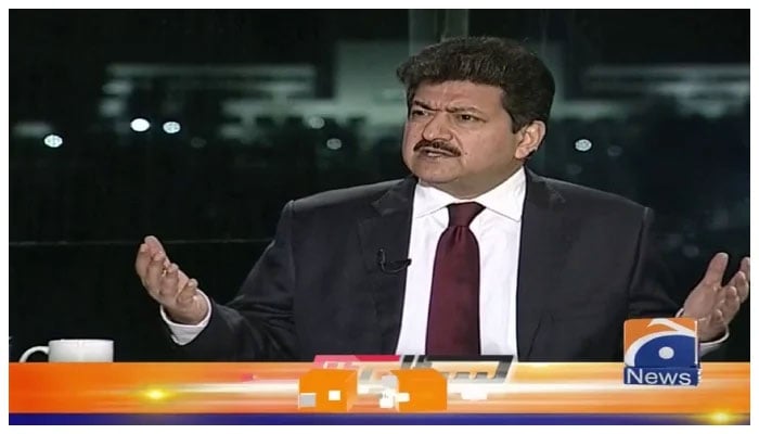 حامد میر نے بھارتی ٹی وی پر جنگ بندی میں پاکستانی کردار کی اہمیت کم کرنے کی کوشش ناکام  بنادی