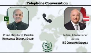 آسٹریا کے وفاقی چانسلر کا وزیرِاعظم شہباز شریف سے رابطہ، ایران امریکا جنگ بندی کو برقرار رکھنے پر زور