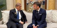 امریکا ایران جنگ بندی، میکرون کی شہباز شریف کو مبارکباد