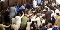 جماعت اسلامی اور پیپلز پارٹی کے ارکان میں ہاتھا پائی