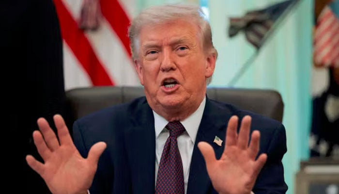 اسلام آباد مذاکرات کے لیے مضبوط ٹیم بھیجی گئی ہے، ٹرمپ
