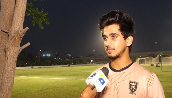 کرکٹر صائم ایوب—تصویر بشکریہ ’جیو نیوز‘