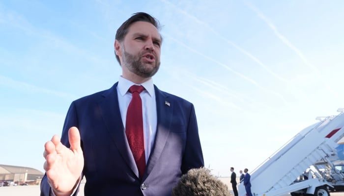 امریکی نائب صدر جے ڈی وینس—فائل فوٹو