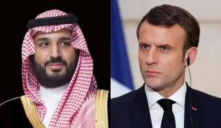 فرانسیسی صدر میکرون، سعودی ولی عہد محمد بن سلمان میں ٹیلیفونک رابطہ
