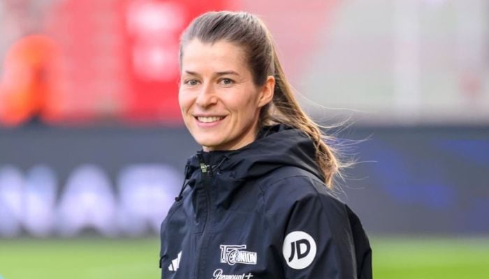 Marie-Louise Eta becomes first female manager of men’s football  team