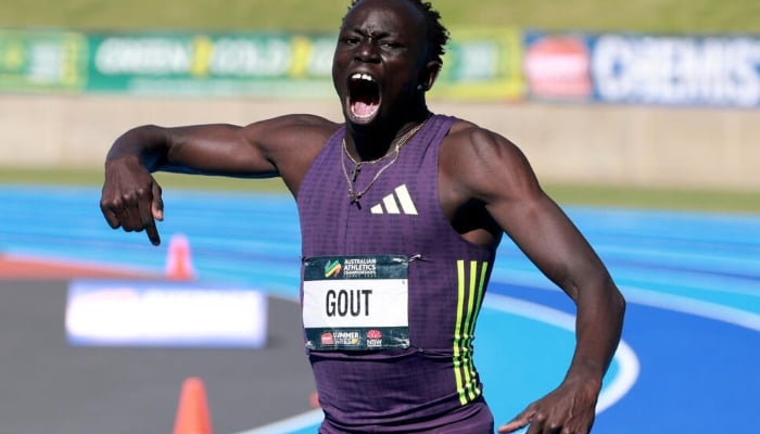 Gout Gout clocks 19.67 seconds to win 200m at Australian Athletics Championships