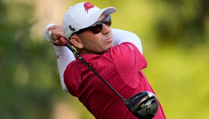 Sergio Garcia breaks driver after tee-shot rage at 2026 Masters