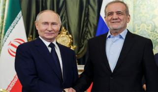 روسی صدر کا ایرانی ہم منصب سے ٹیلیفونک گفتگو، اسلام آباد مذاکرات پر تبادلہ خیال