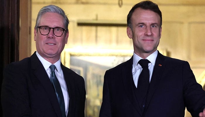 اسٹارمر اور میکرون کا ٹیلی فونک رابطہ، برطانوی وزیراعظم کا مستقل جنگ بندی پر زور