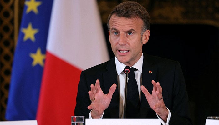 فرانسیسی صدر میکرون : فائل فوٹو