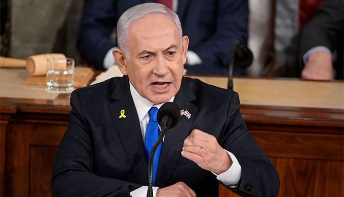 اسرائیلی وزیراعظم بن یامین نیتن یاہو : فائل فوٹو