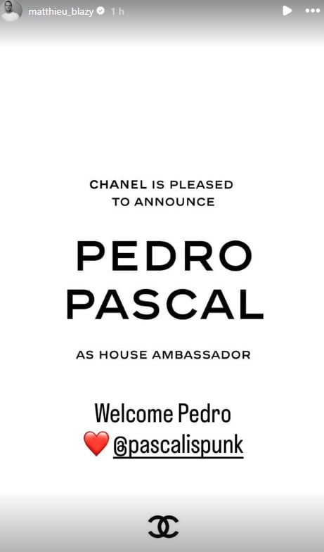 Pedro Pascal announced as Chanel’s new ambassador despite pro-Palestine stance