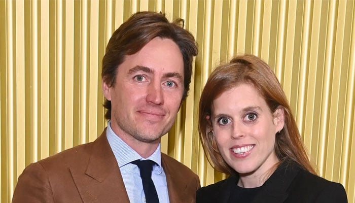 Princess Beatrice husband reacts as Prince William, Harrys cousin shares big news