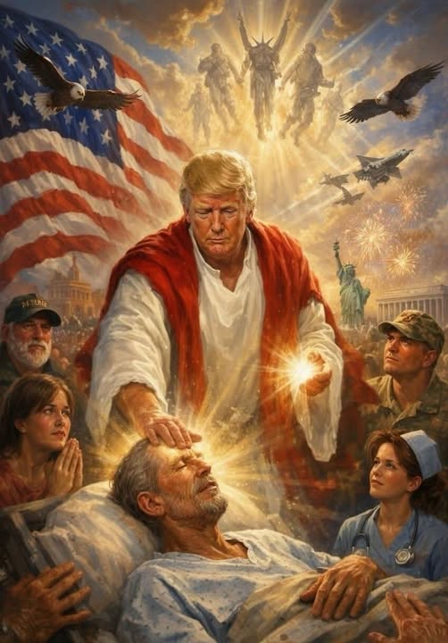 Trump breaks silence on AI Jesus image, deletes Truth Social post after backlash