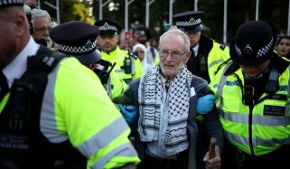 برطانیہ: فلسطین ایکشن کی حمایت میں مظاہرین کیخلاف کریک ڈاؤن، 523 گرفتار