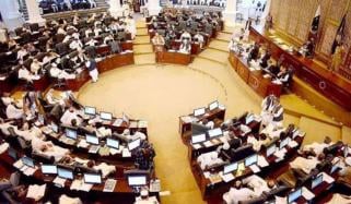 کے پی اسمبلی: بات کرنے سے روکنے پر ن لیگی رکن کا احتجاج