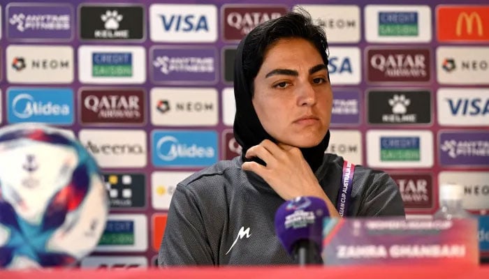 زہرا غنبری—فوٹو بشکریہ بین الاقوامی میڈیا