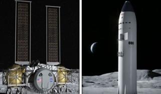 چاند پر سب سے پہلے کون پہنچے گا؟ مسک اور بیزوس ناسا سے معاہدوں کیلئے آمنے سامنے