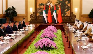 مشرقِ وسطیٰ میں امن و استحکام، چینی صدر کی اماراتی ولی عہد کو 4 نکاتی تجویز پیش