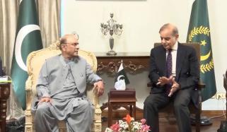 صدر زرداری سے وزیراعظم کی ملاقات، امریکا ایران مذاکرات سے آگاہ کیا