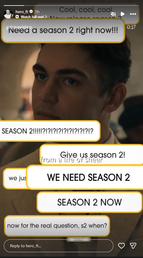 ‘Young Sherlock’ was released in March 2026 on Amazon Prime Video