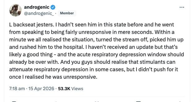 Clavicular sparks concern after livestream incident leads to hospitalization