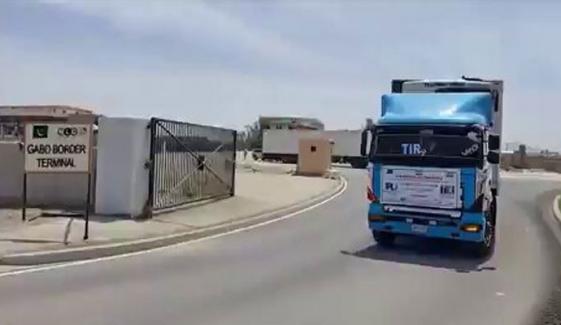 گبد بارڈر ٹرمینل فعال، ایران کے راستے وسطی ایشیاء تک نئی تجارتی راہداری کا آغاز