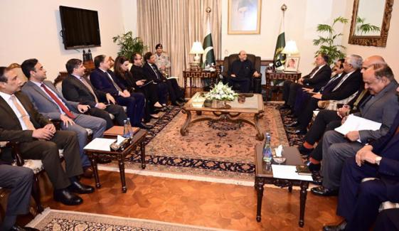 پانی کا سیاسی ہتھیار کے طور پر استعمال سنگین نتائج کا حامل ہے، صدر آصف زرداری